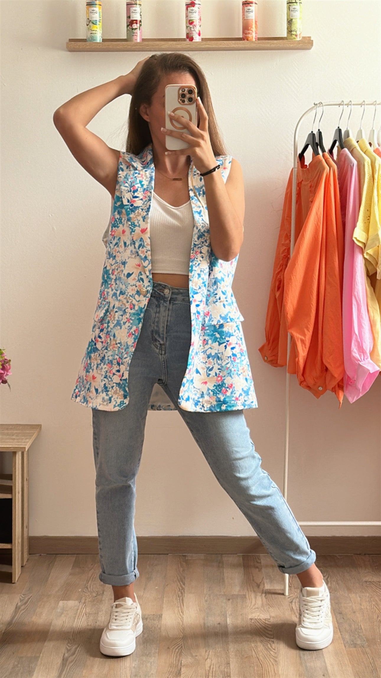 Blazer Eva bleu