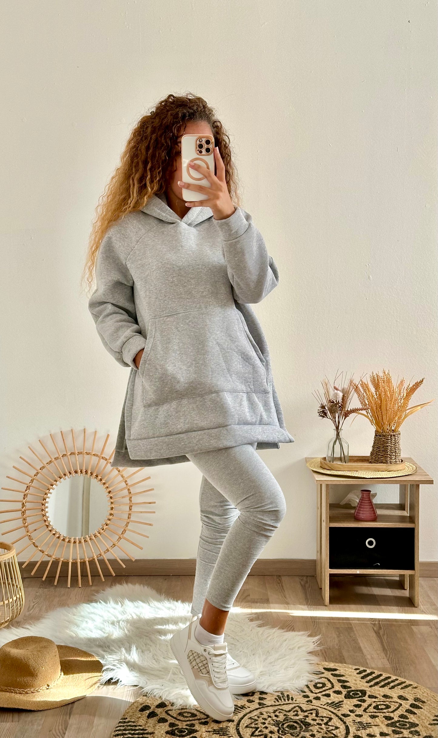 Ensemble Sasha gris