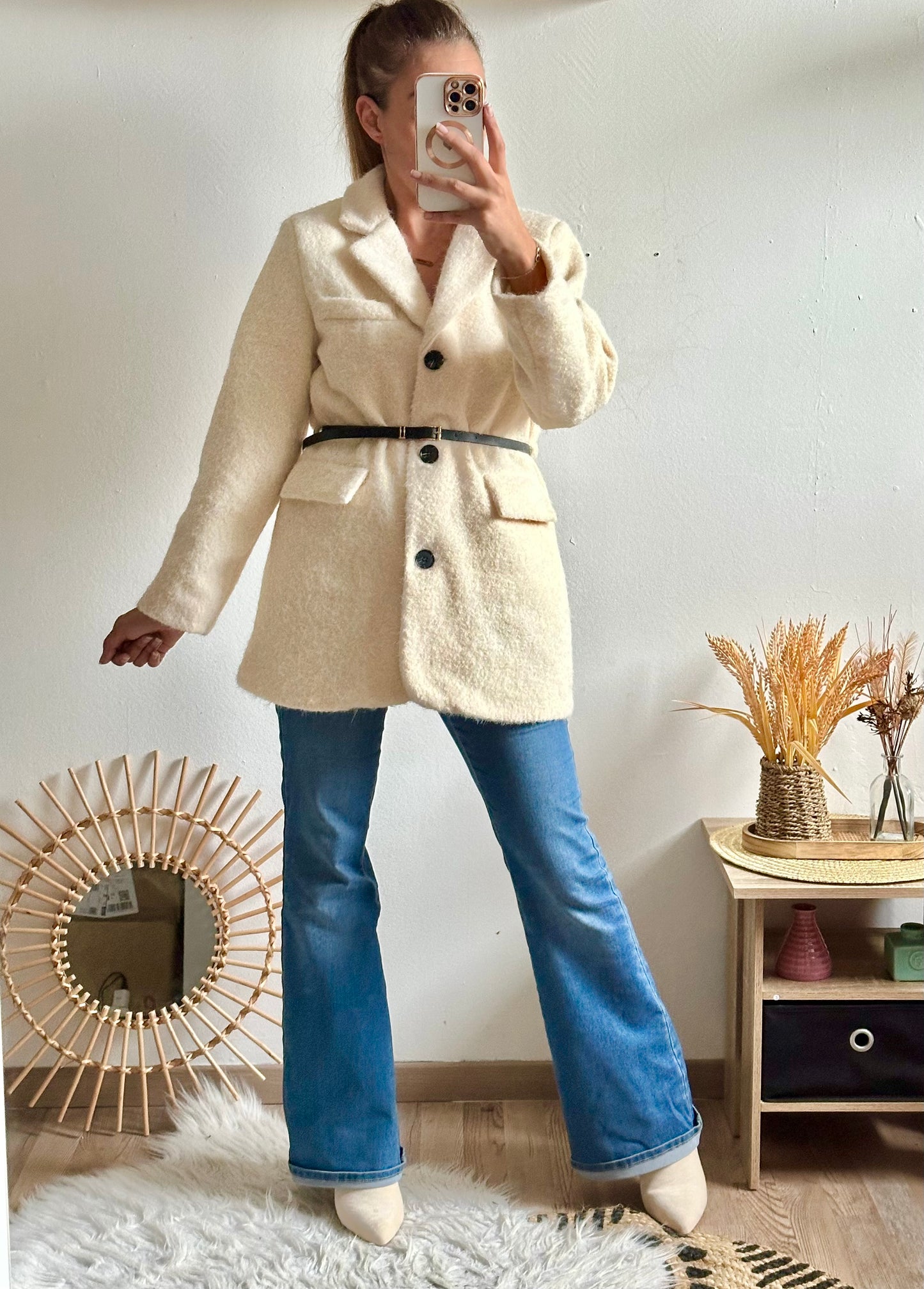 Manteau Juliette beige