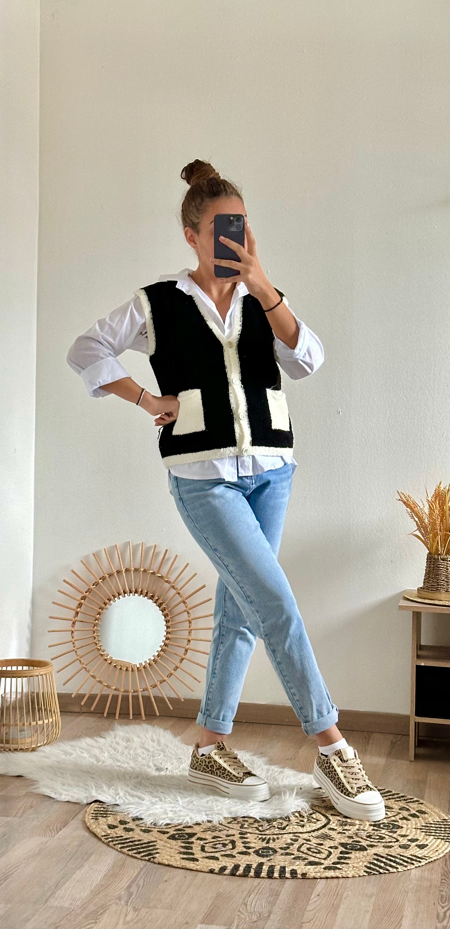Gilet Celeste noir