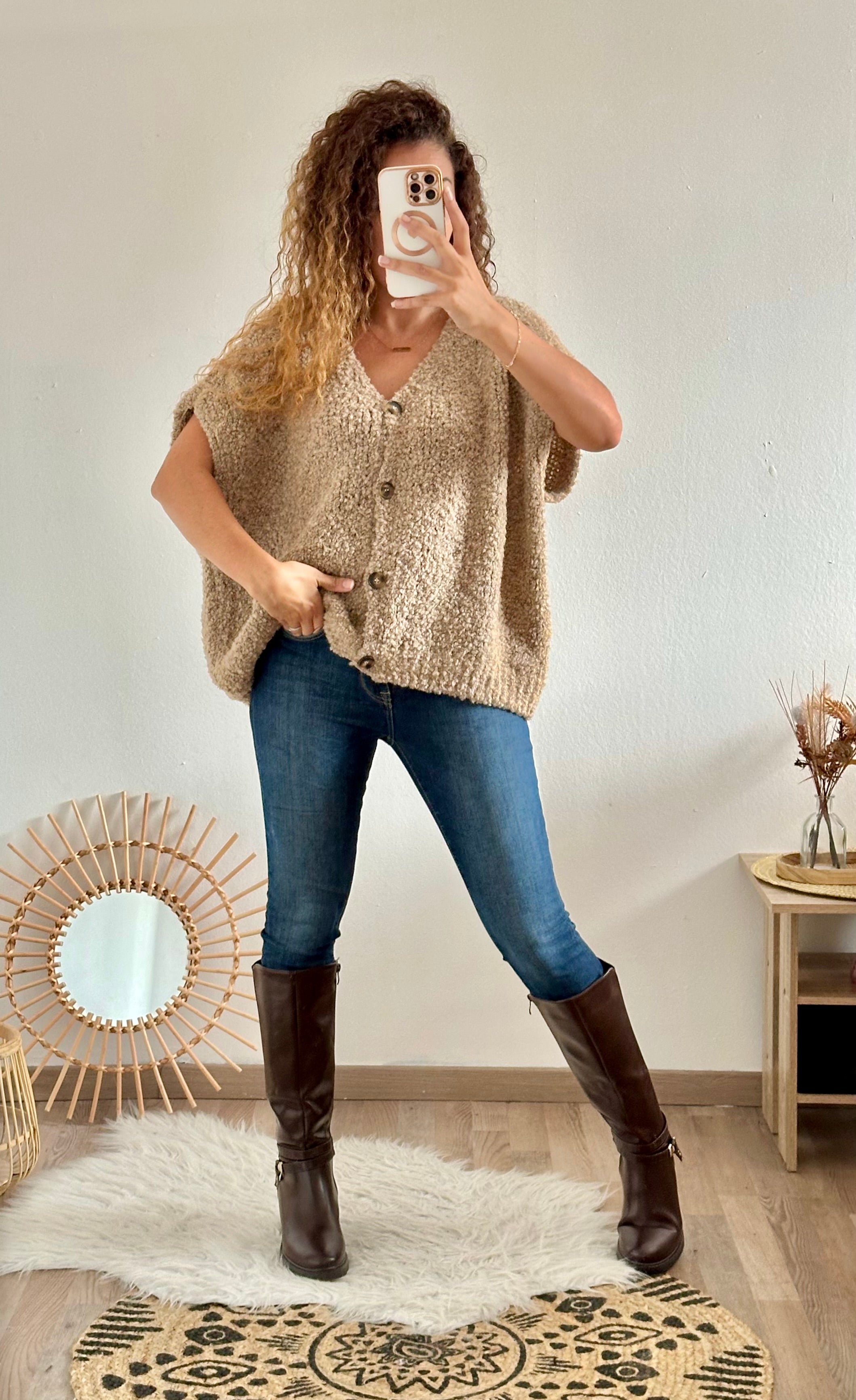 Amy Gilet Blue