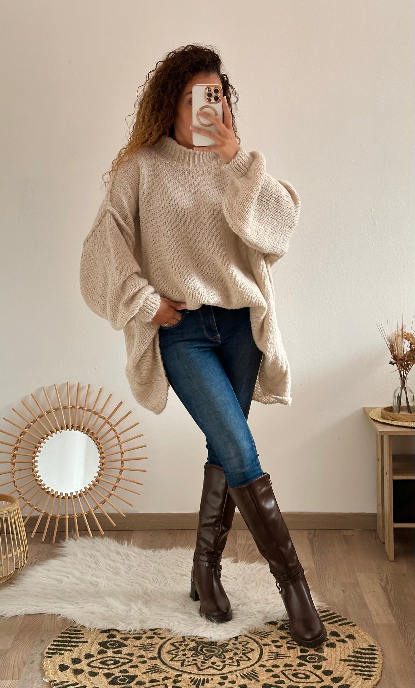 Pull Estelle beige