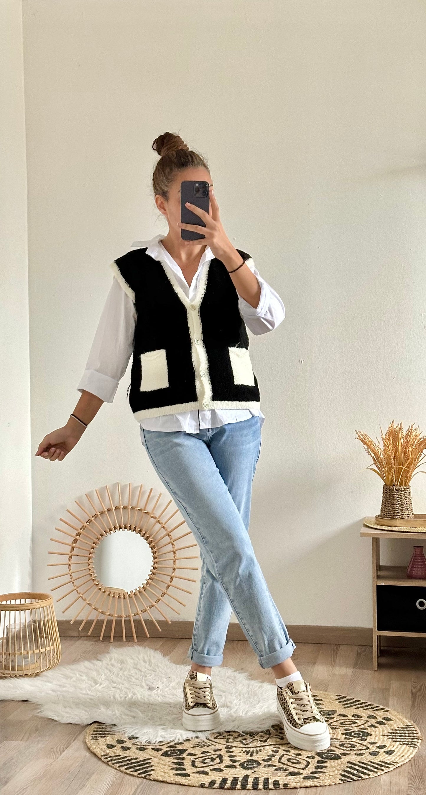 Gilet Celeste noir