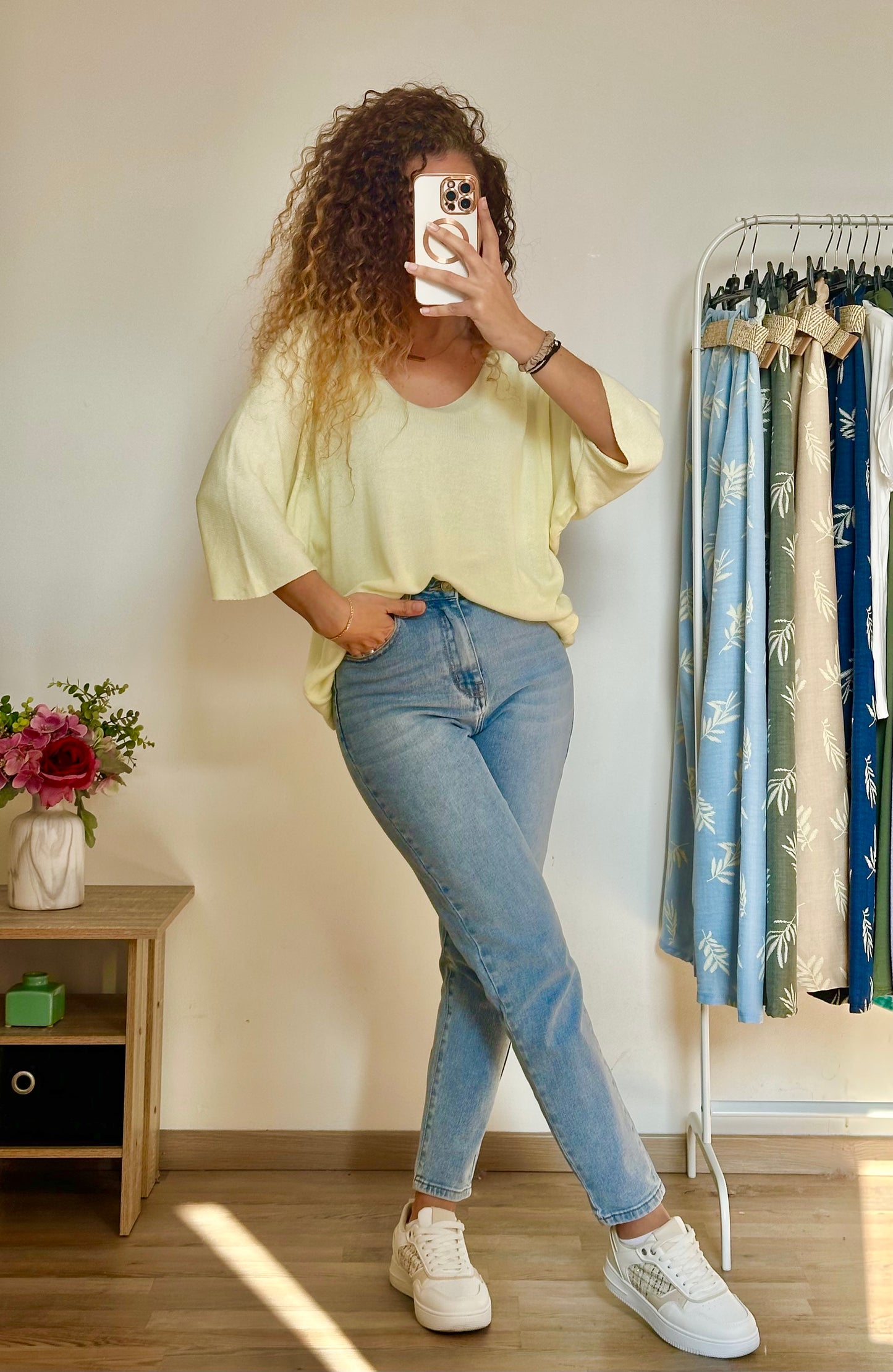 Pull Vanessa jaune