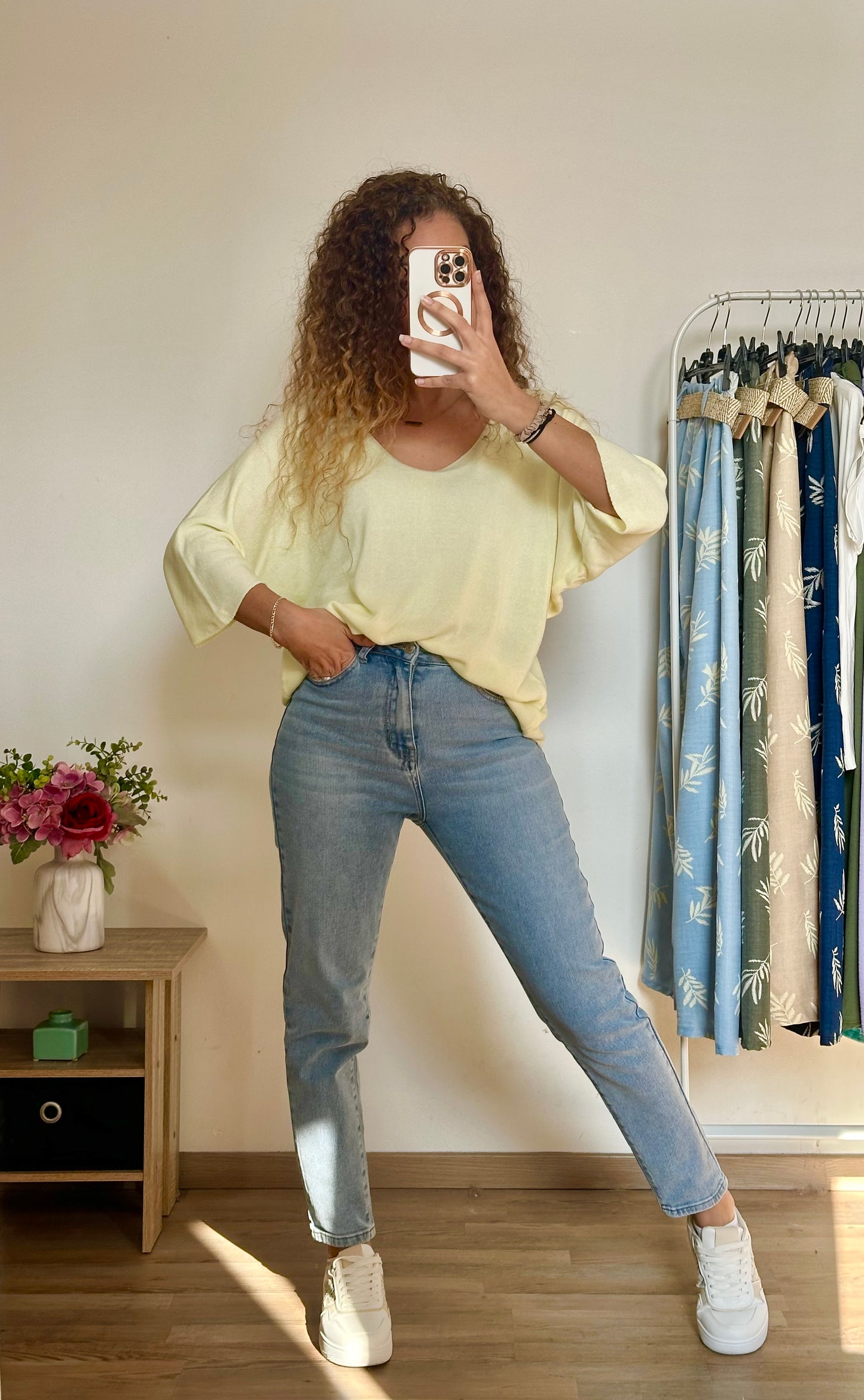 Pull Vanessa jaune