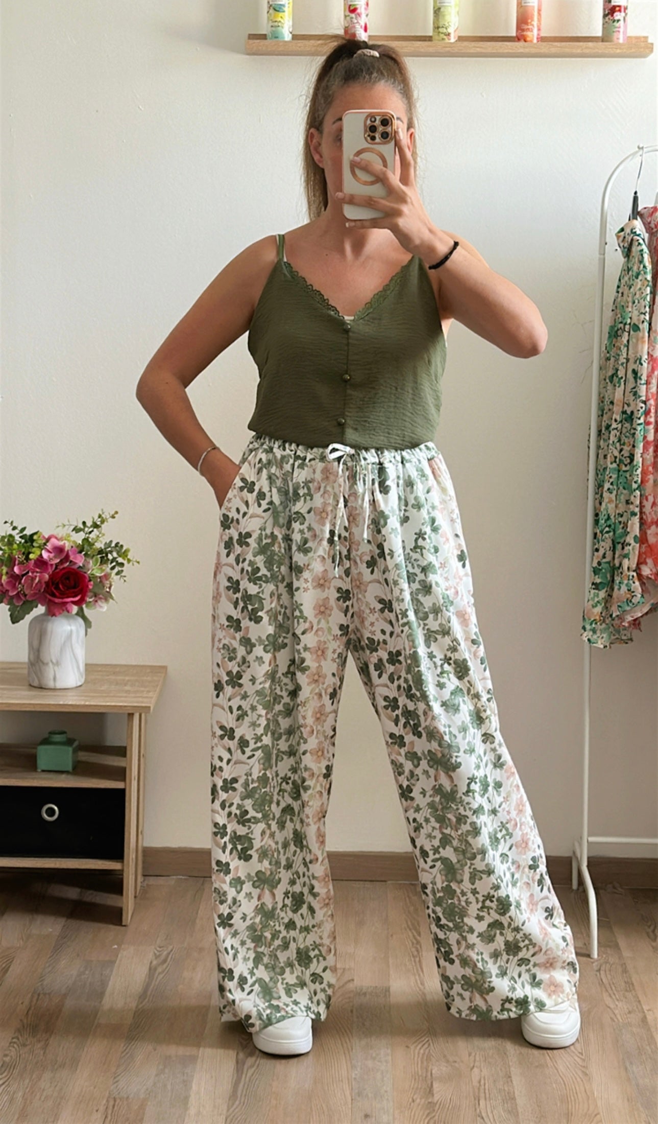 Pantalon Tally kaki