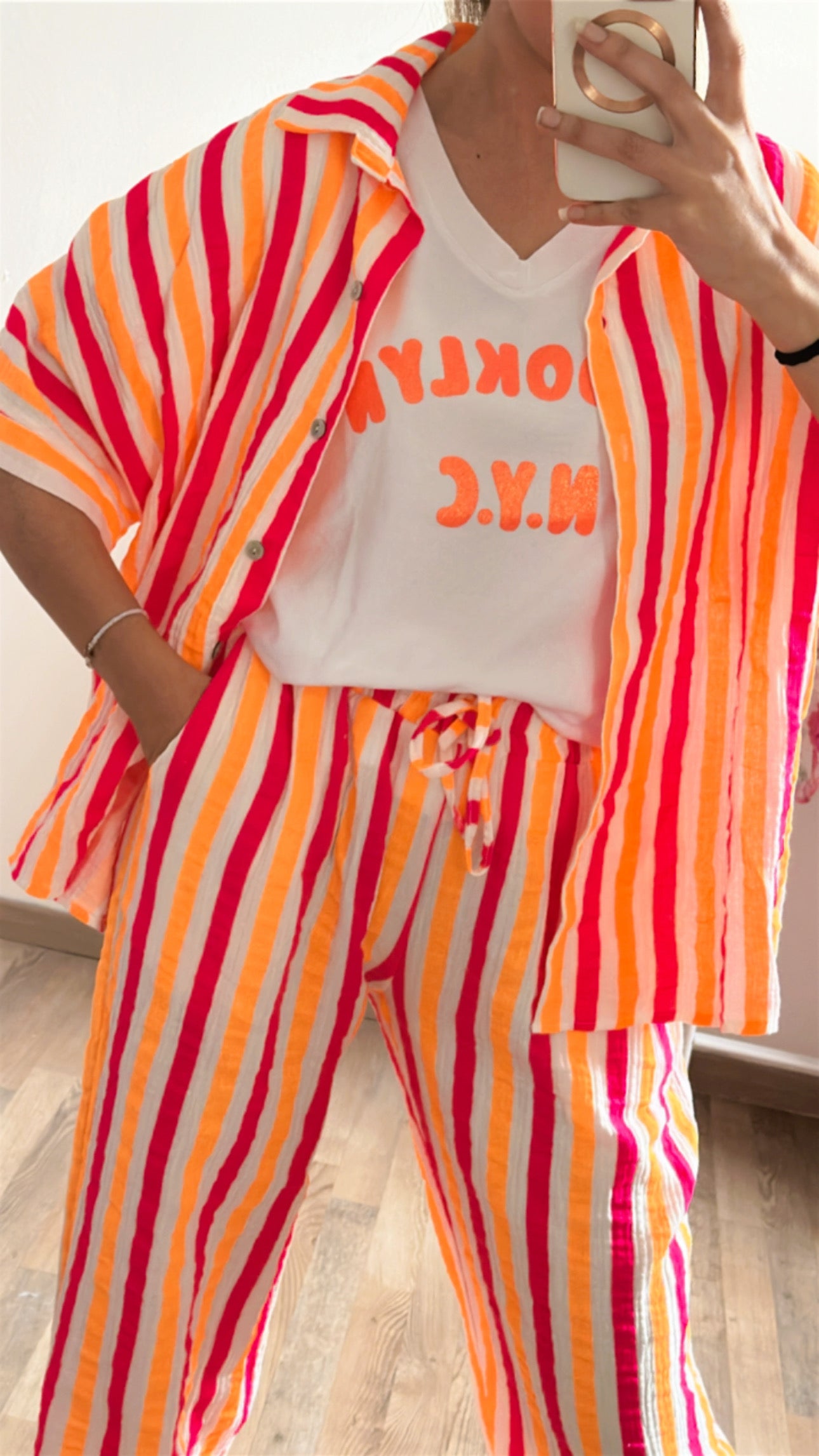 Chemise rayé Léa
