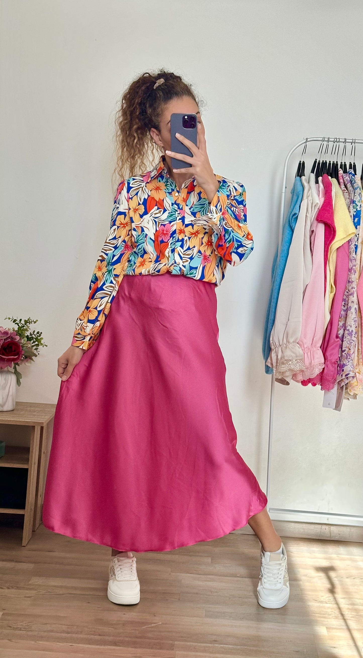 Jupe Anissa Fuschia