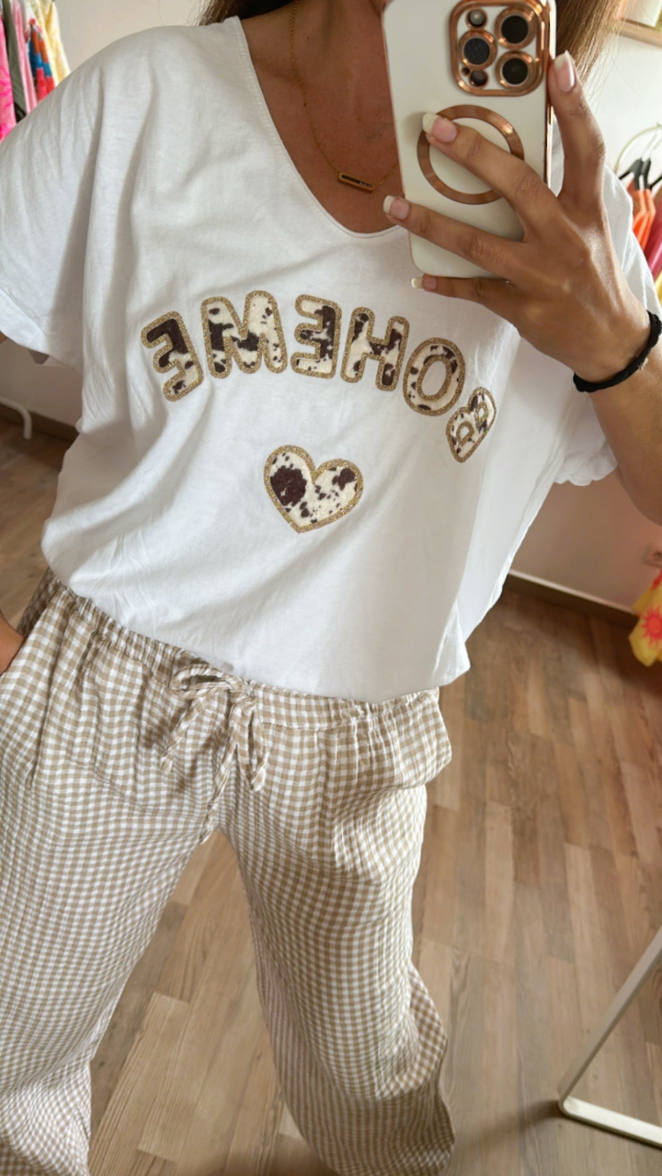 T-shirt Bohème