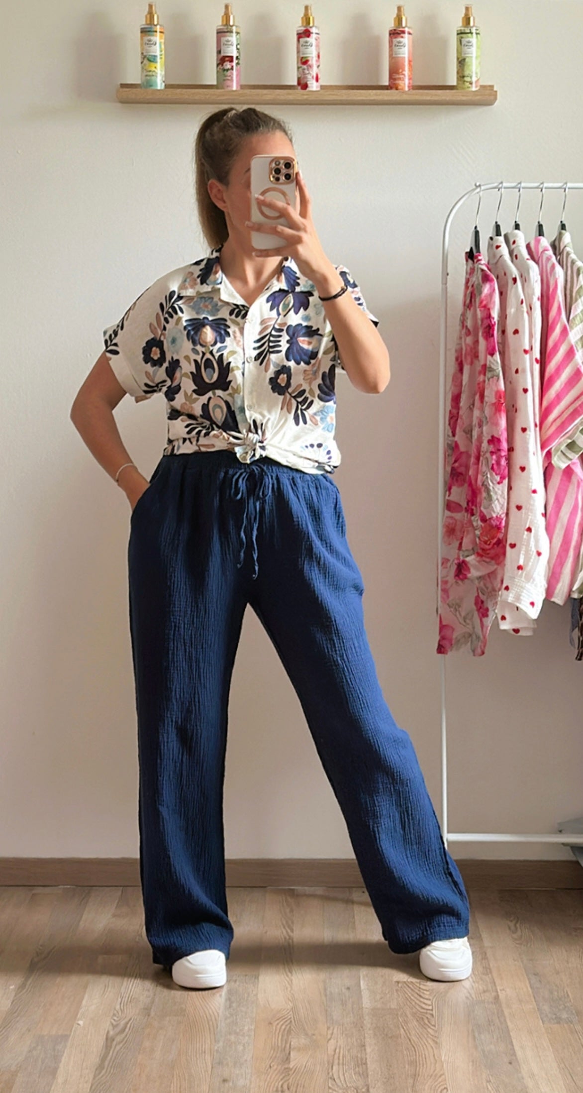 Chemise Cassy marine