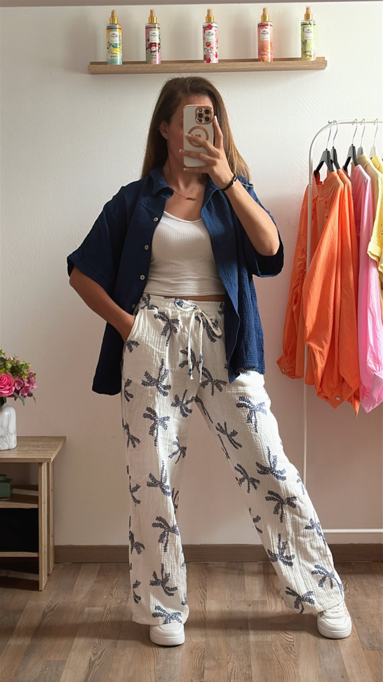 Chemise Vita marine