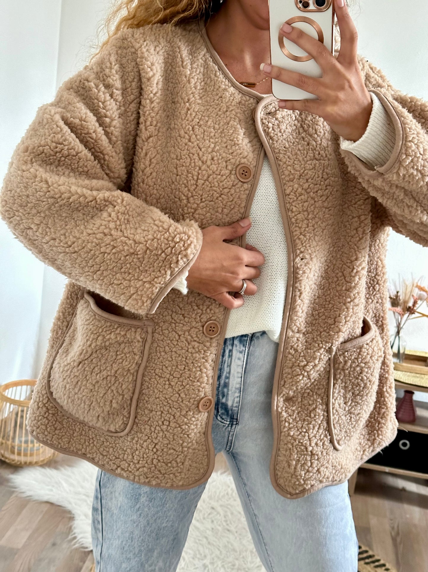 Veste Orlane beige