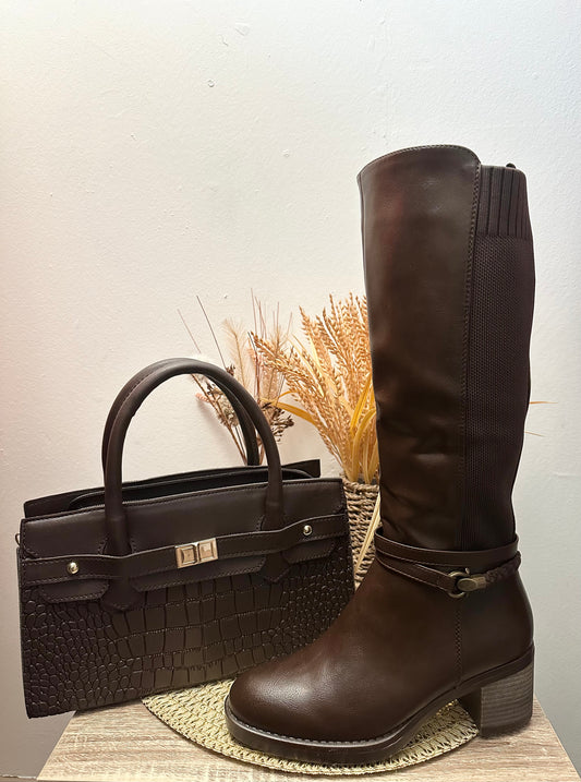 Bottes Valéry choco