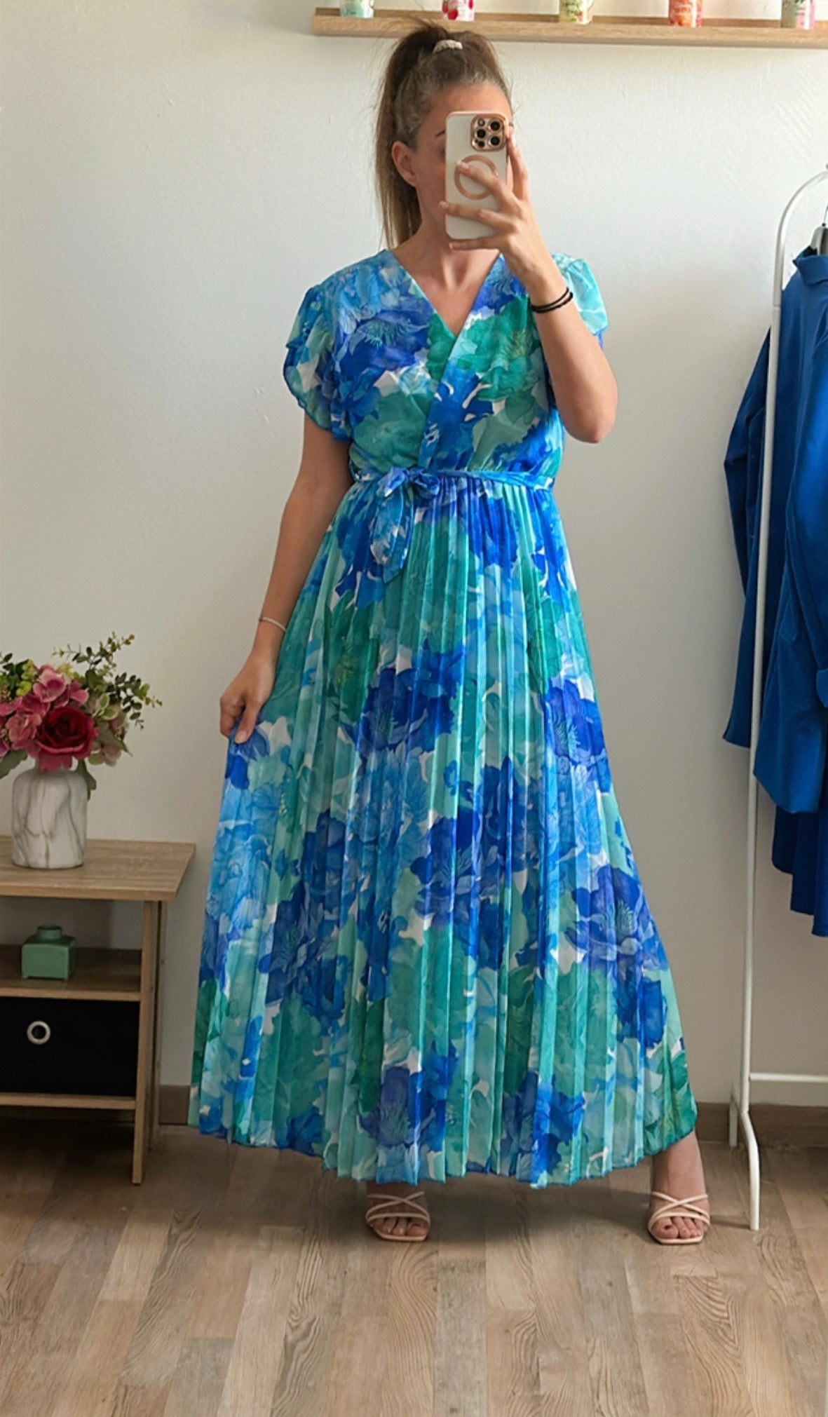 Robe Anastasia bleu