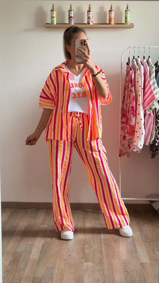 Chemise rayé Léa