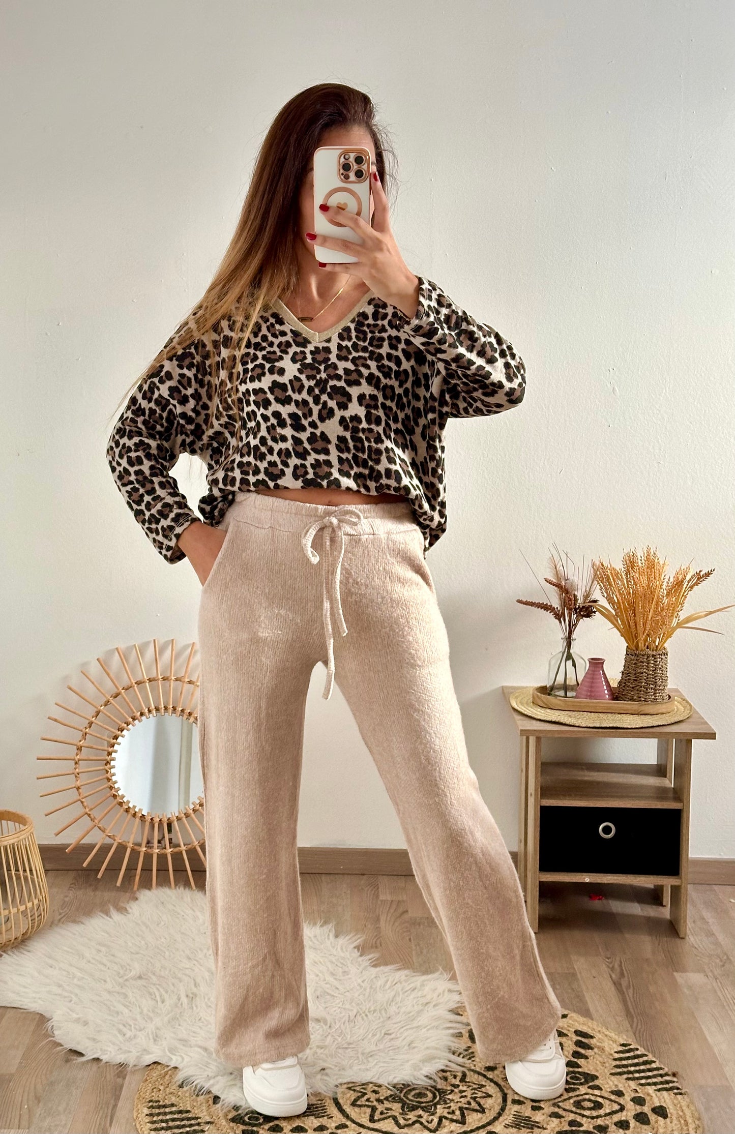 Pantalon Alexia beige