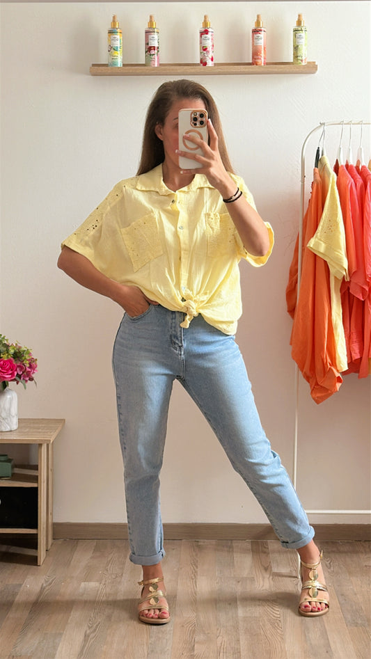 Chemise Dorianne jaune