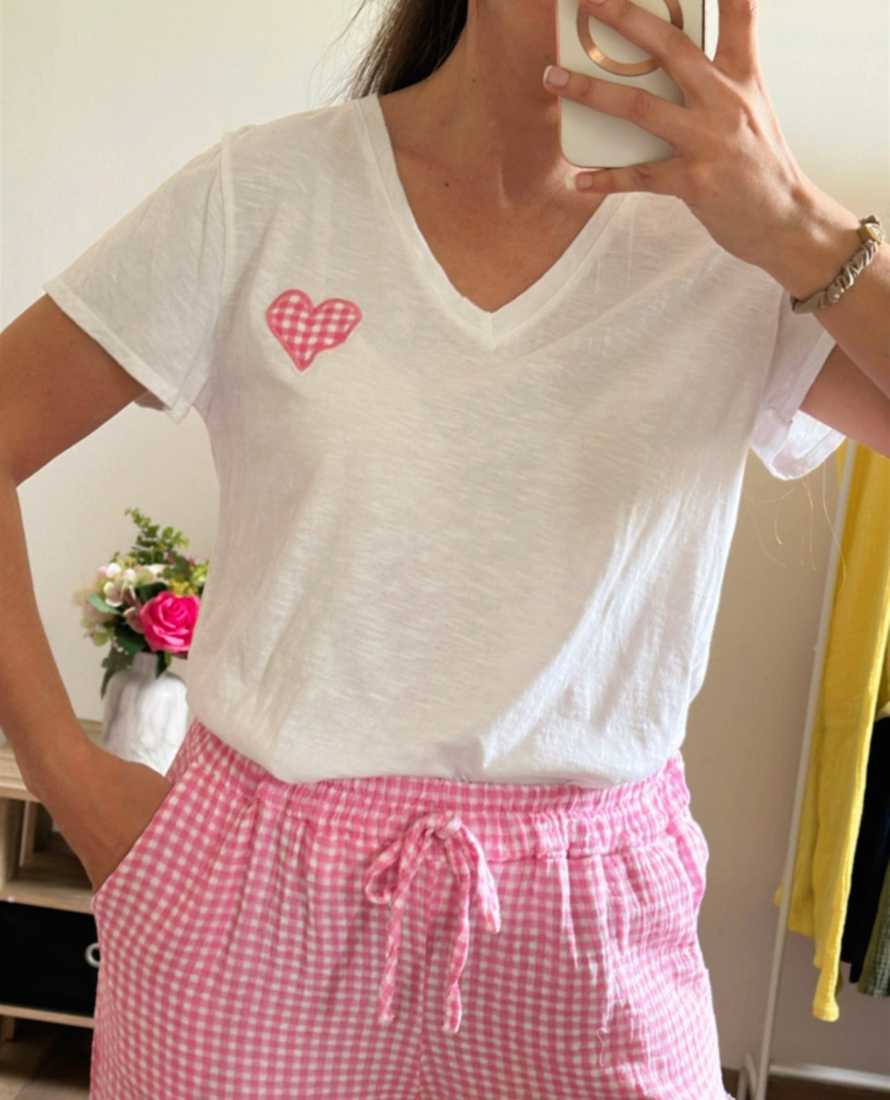 T-shirt Vicky rose