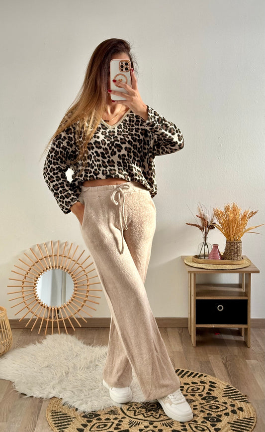 Pantalon Alexia beige