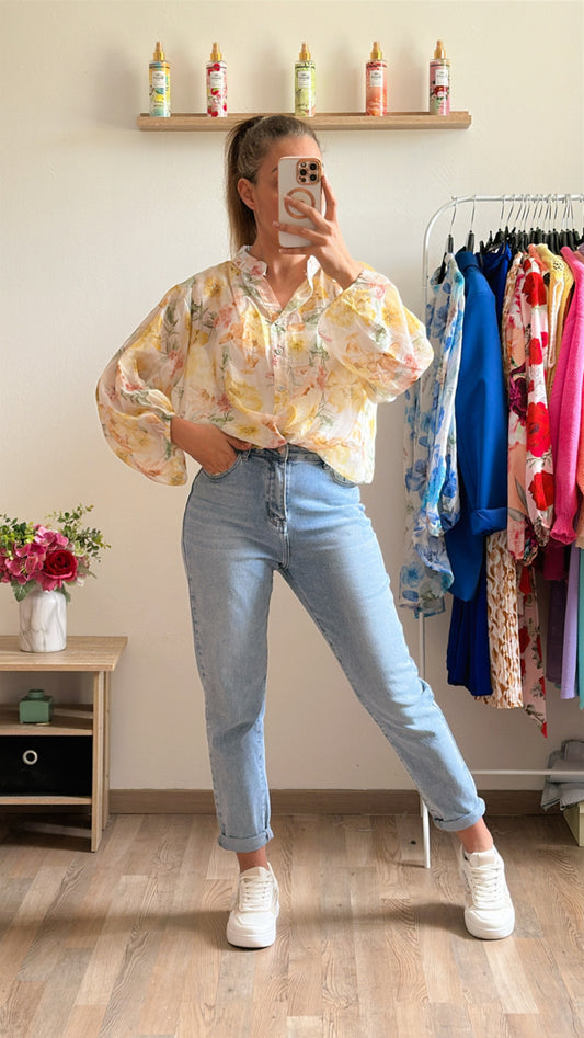 Blouse Natacha jaune
