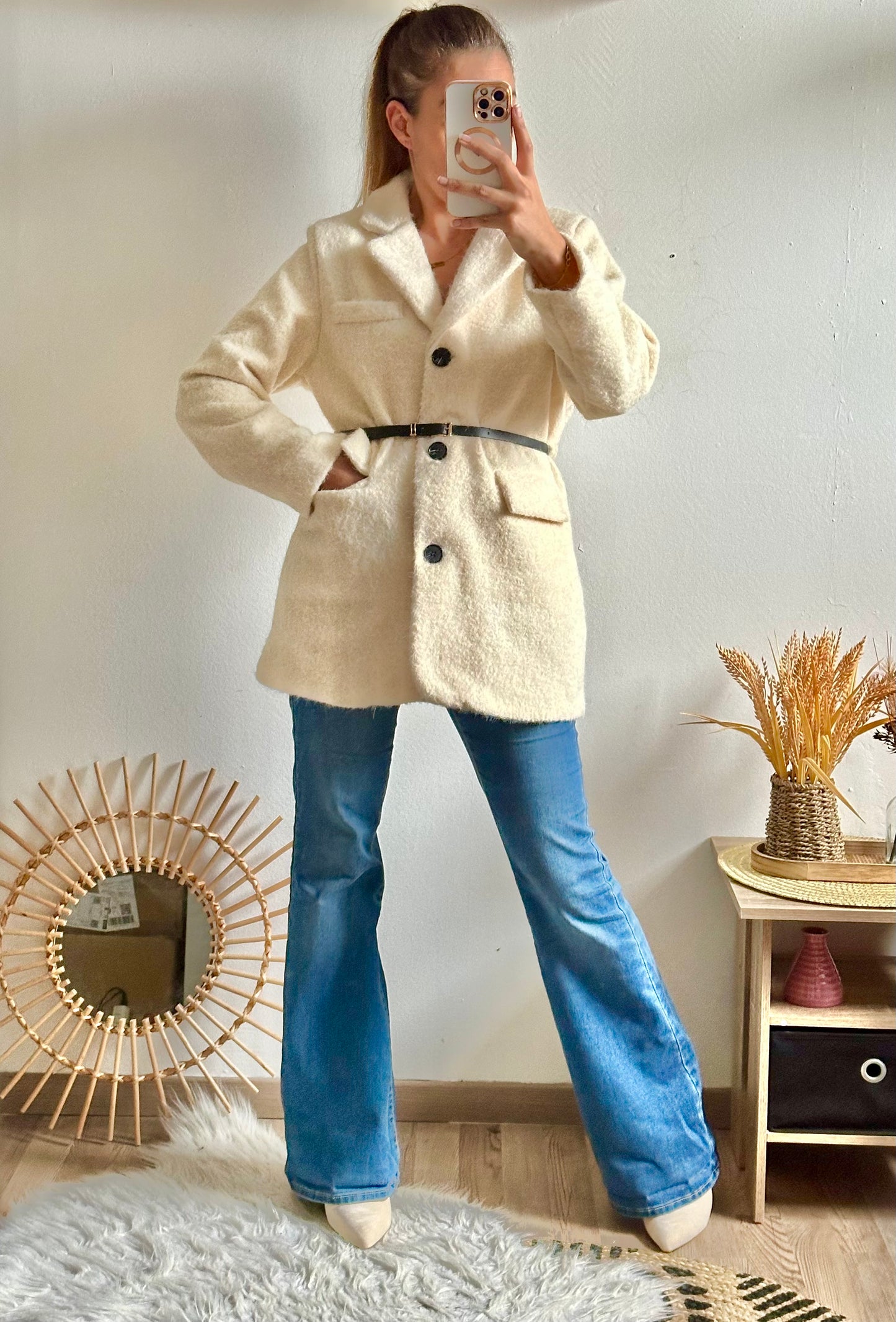 Manteau Juliette beige