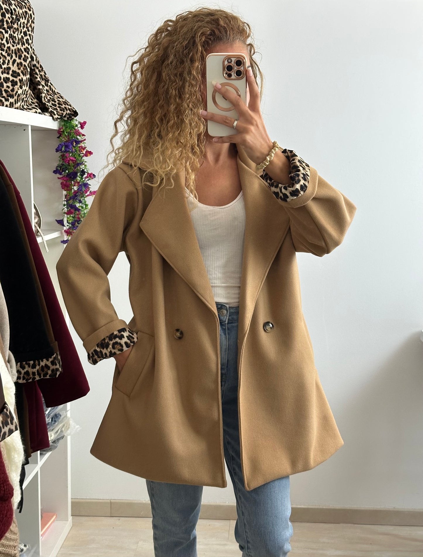 Manteau doublé Candice