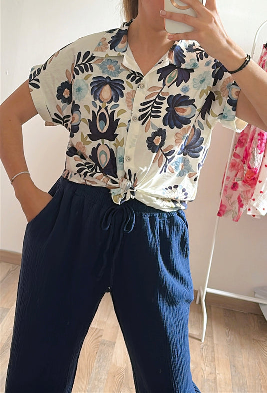 Chemise Cassy marine