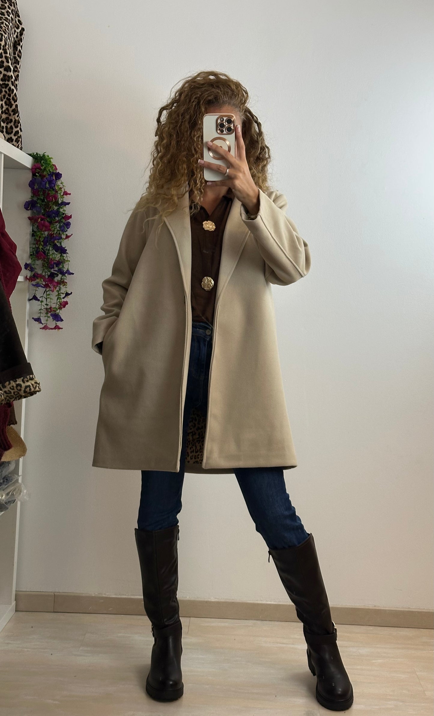 Manteau doublé Monica