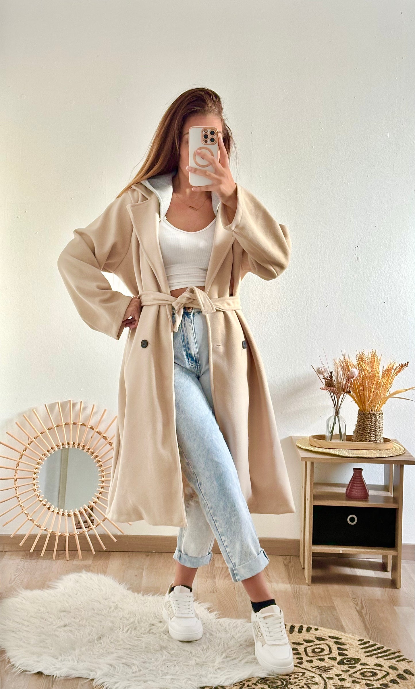 Manteau capuche Sophia