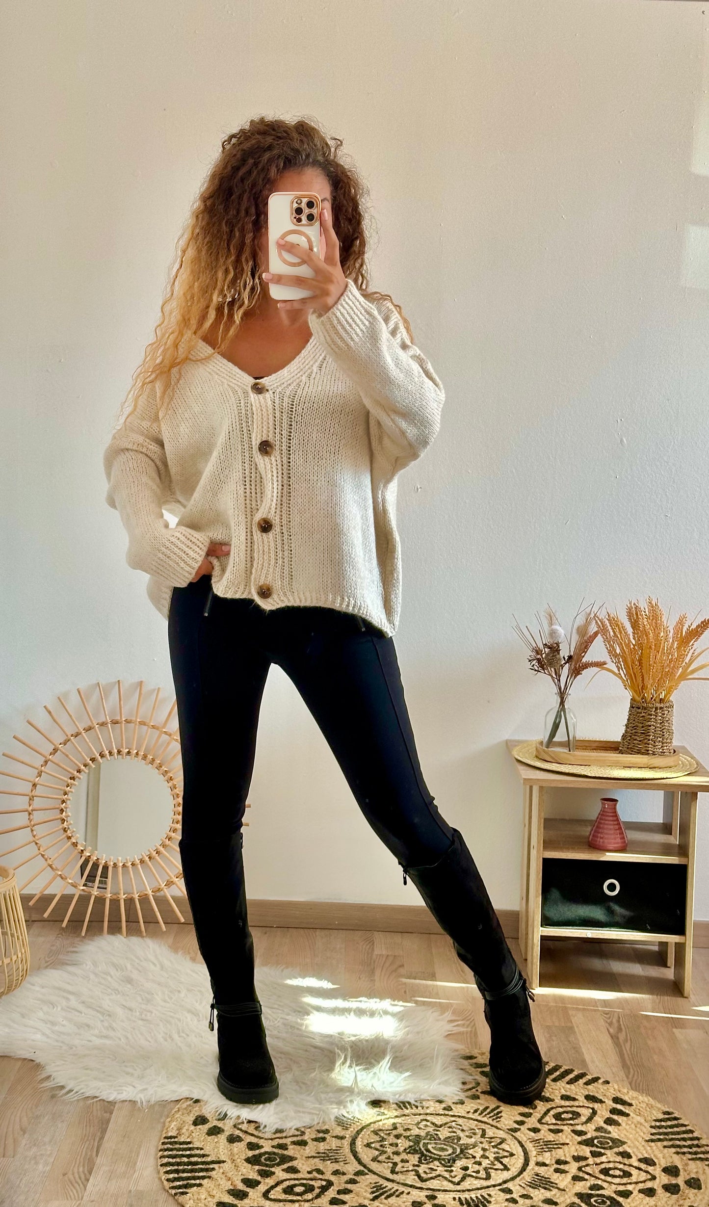 Gilet Sophie beige
