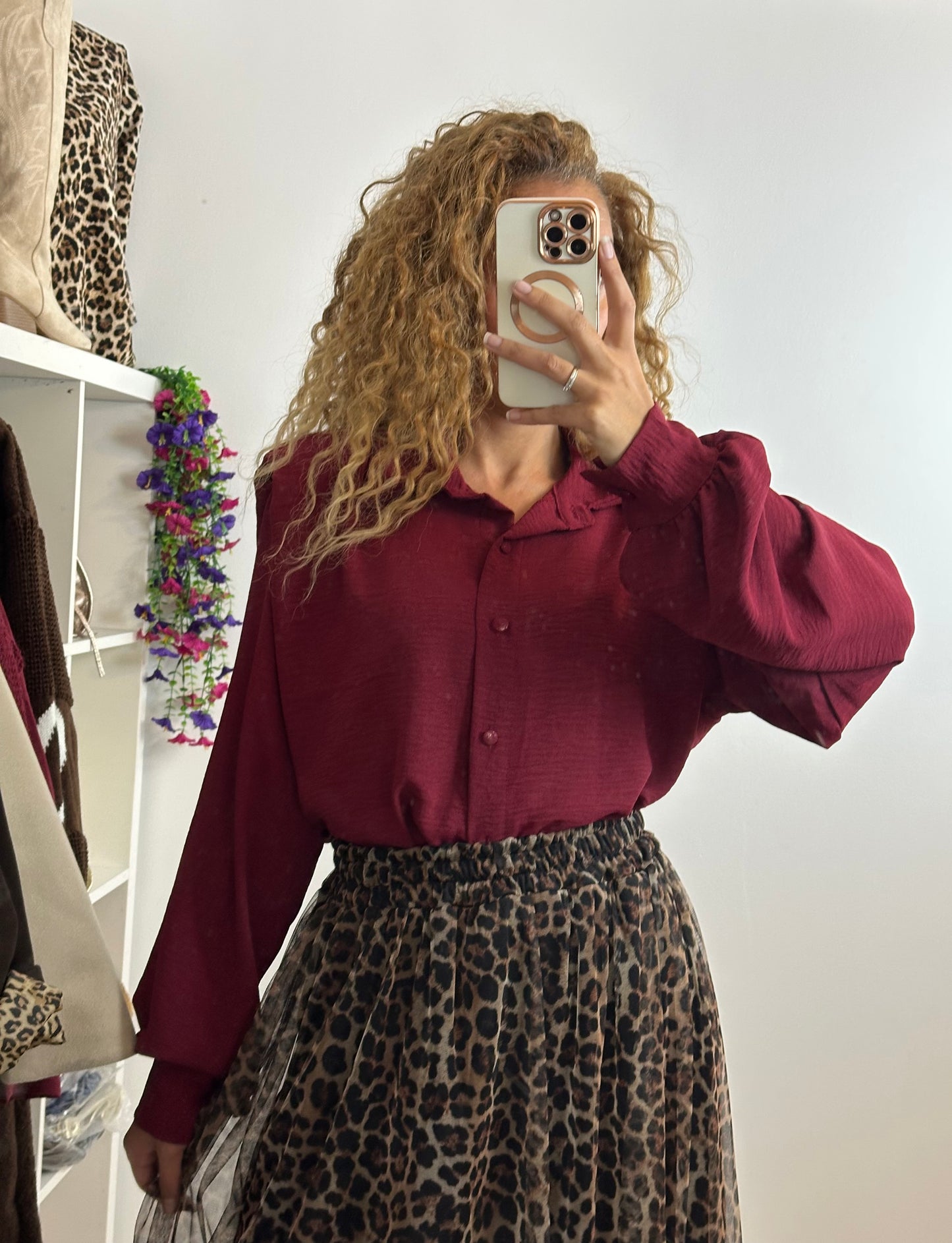 Chemise épaulettes Athena