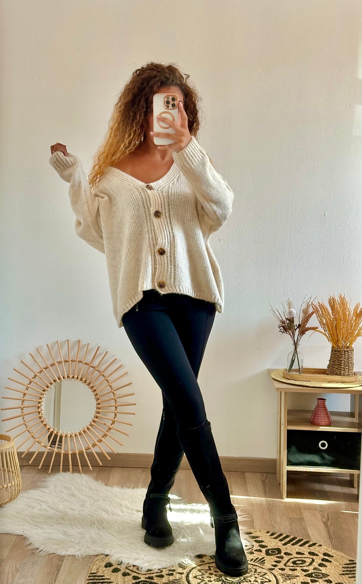 Gilet Sophie beige