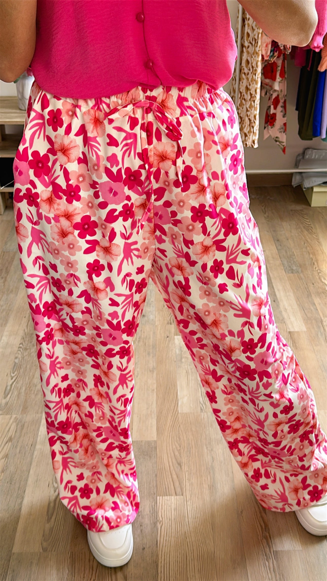 Pantalon Sonia fuschia