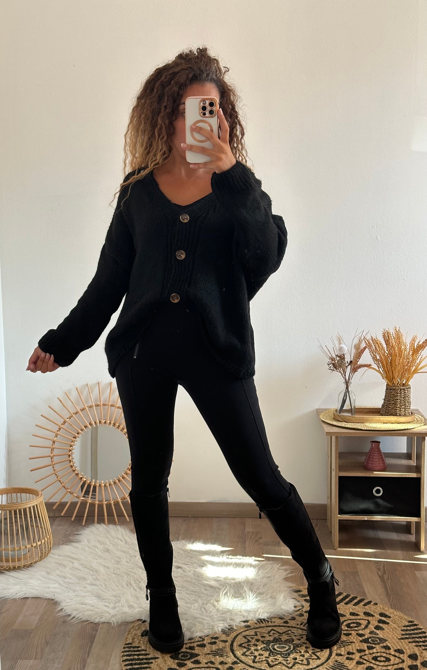 Gilet Sophie Noir