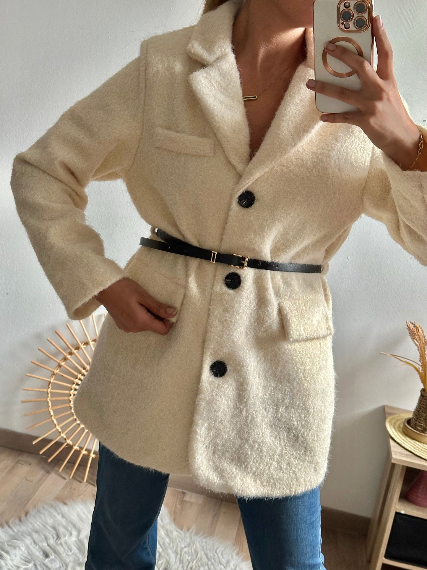 Manteau Juliette beige