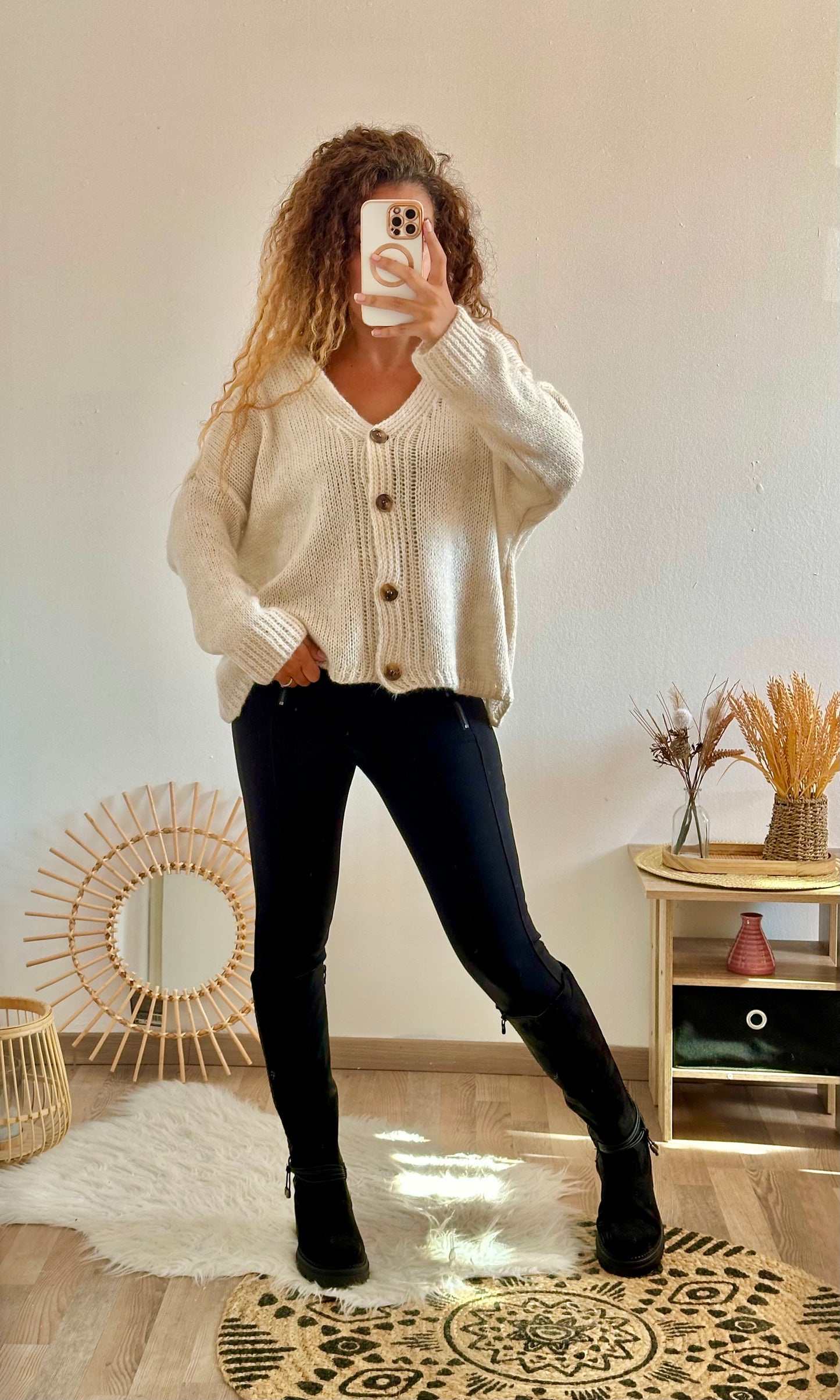 Gilet Sophie beige