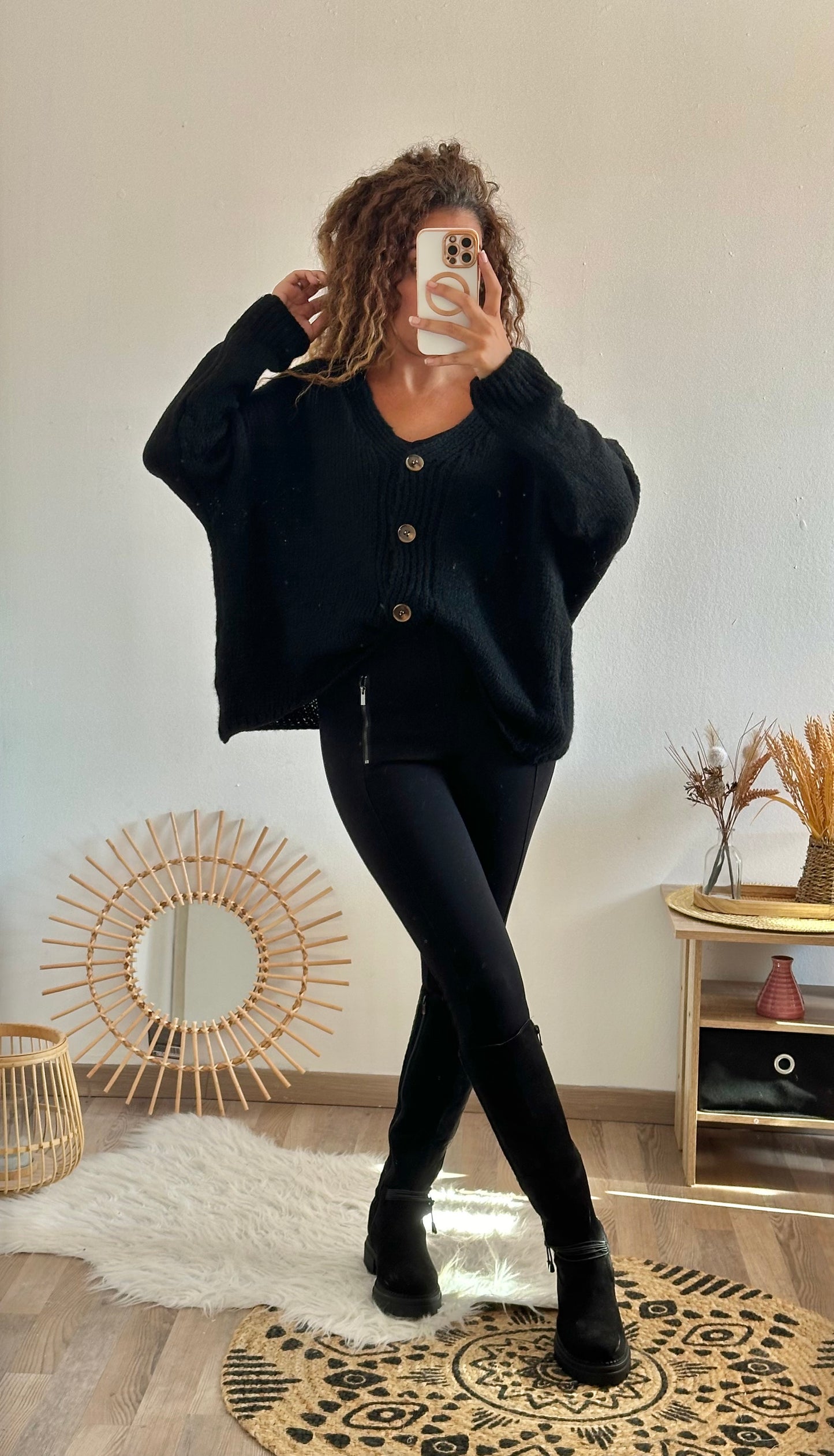 Gilet Sophie Noir