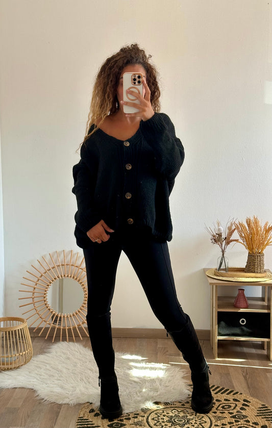 Gilet Sophie Noir