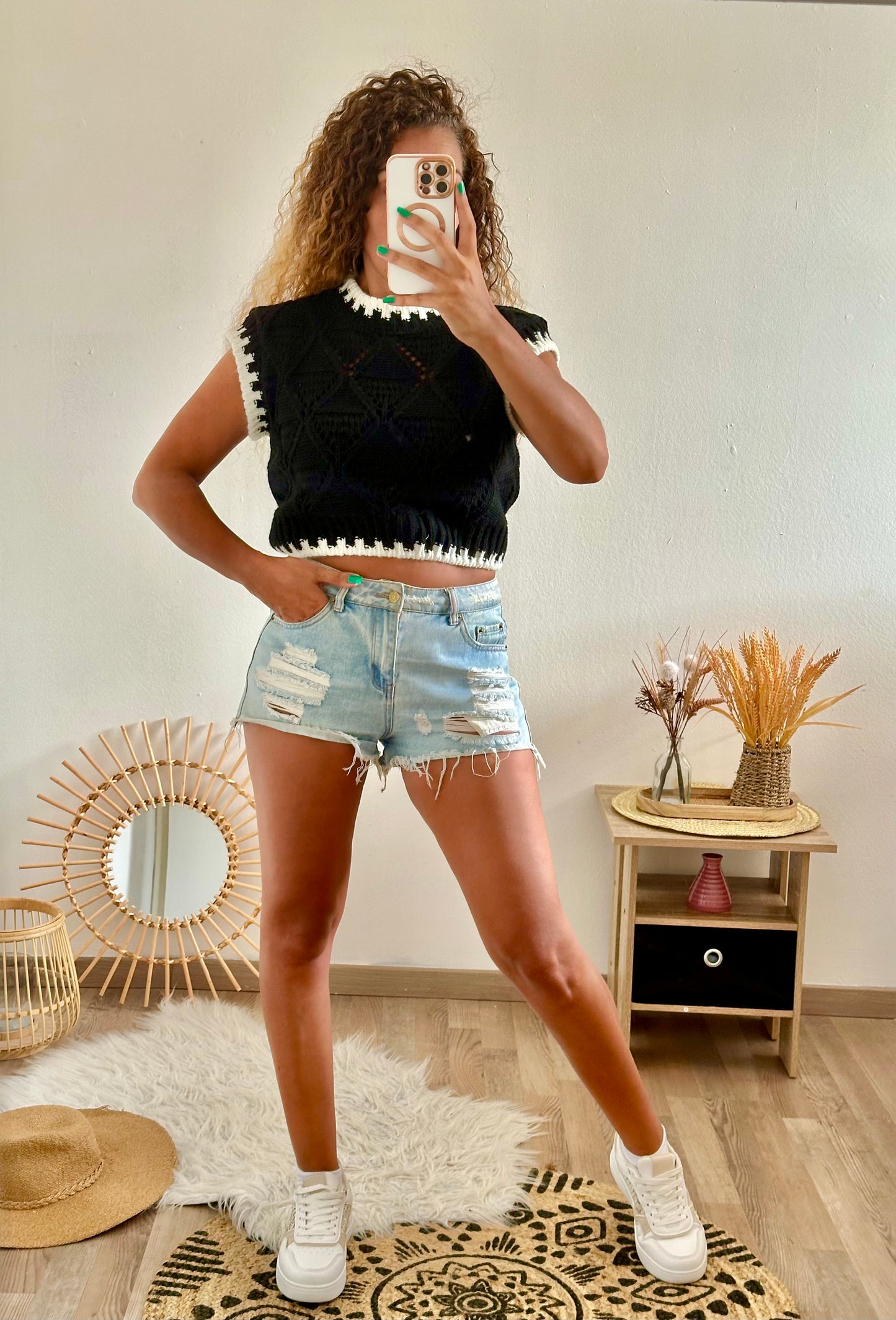 Pull crochet Paula