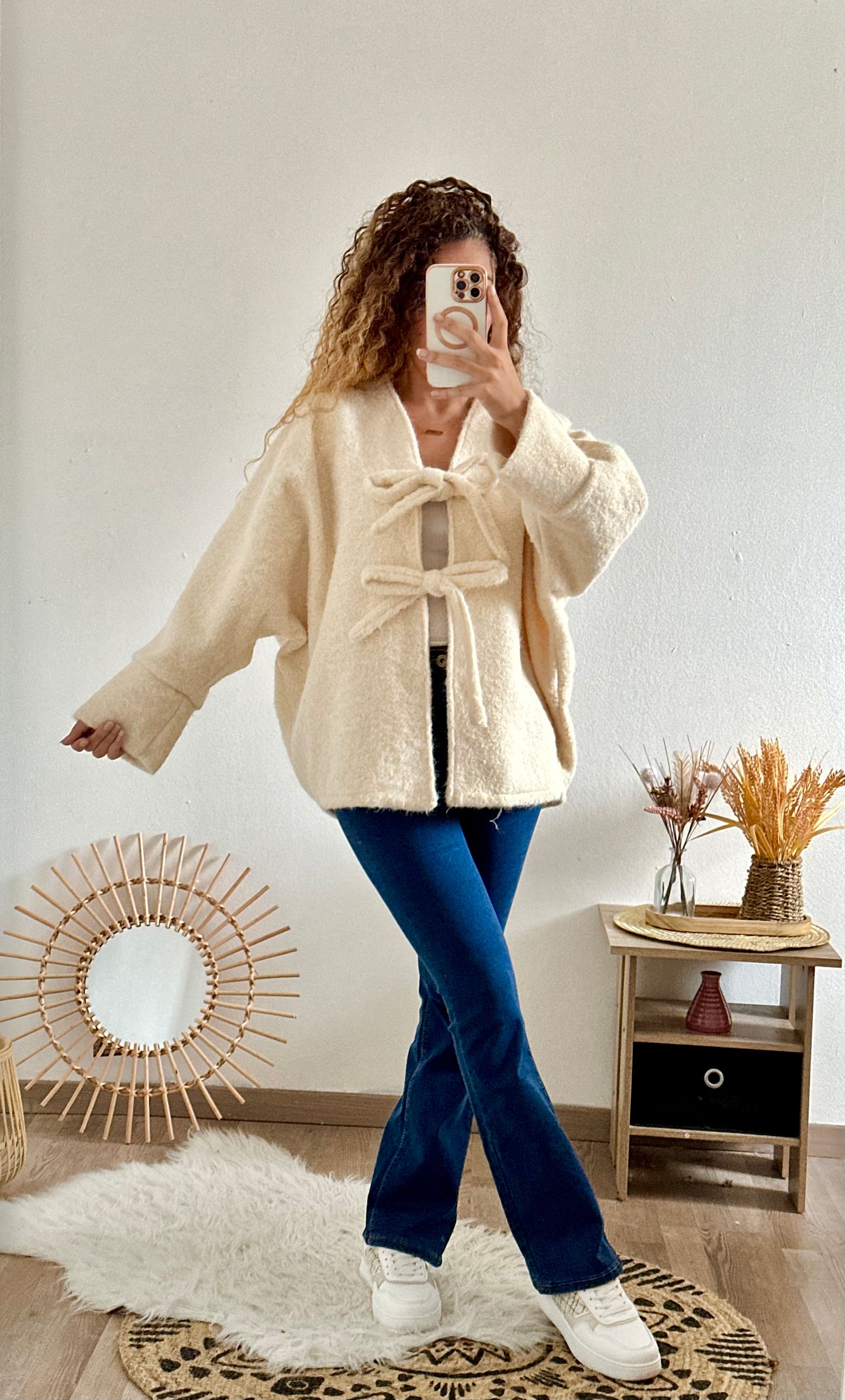 Veste Solène beige