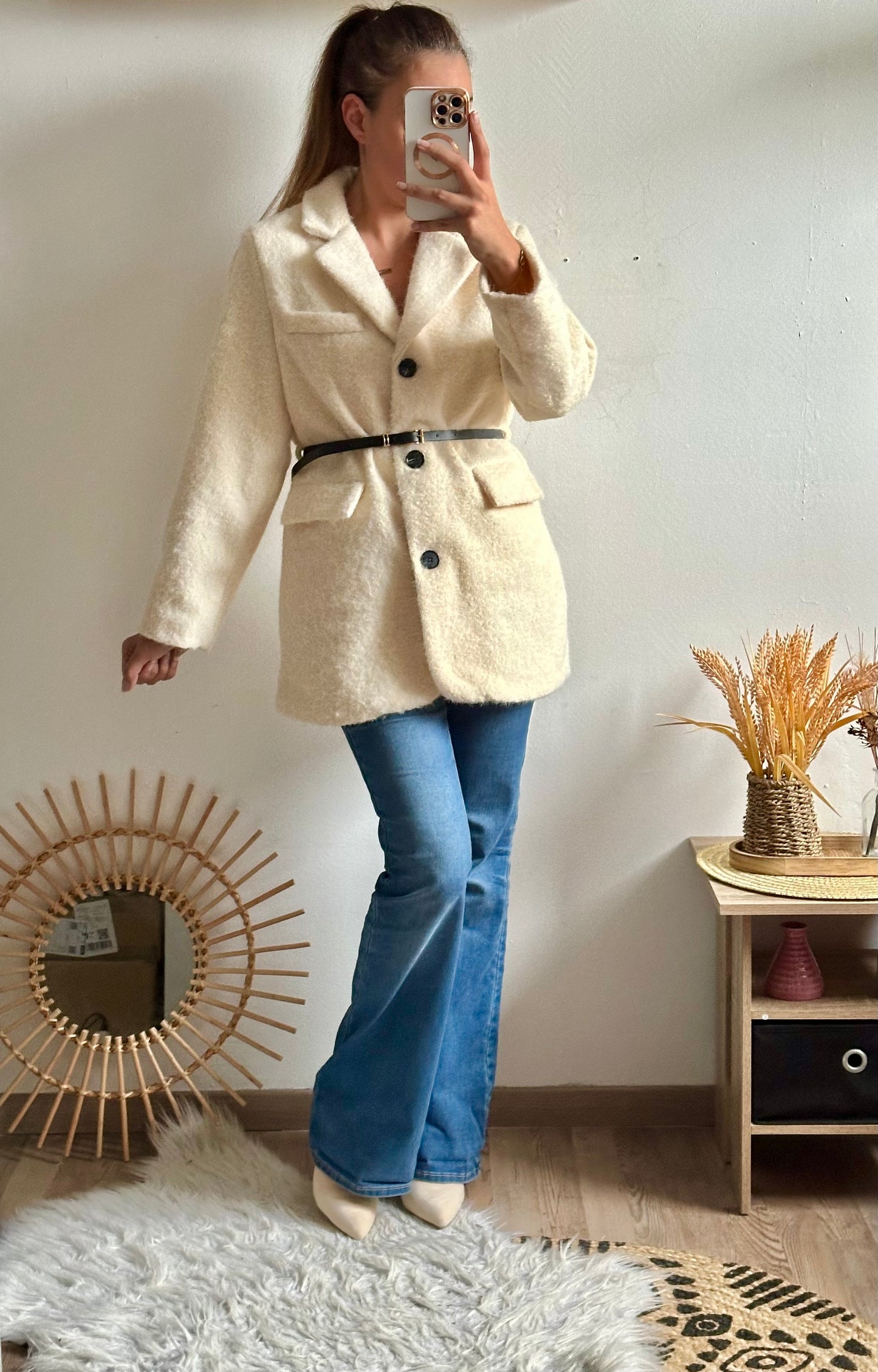 Manteau Juliette beige