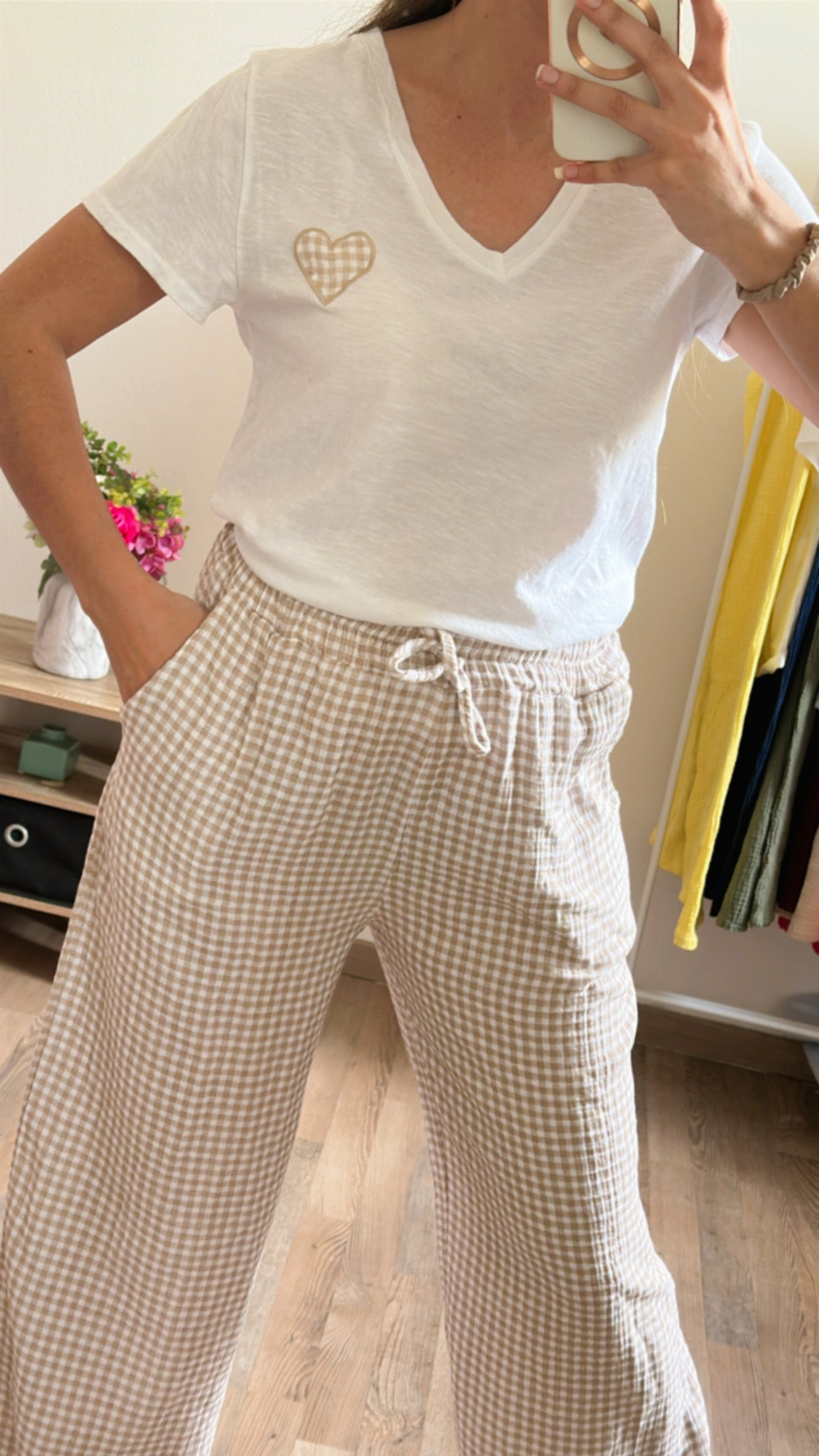 T-shirt Vicky beige