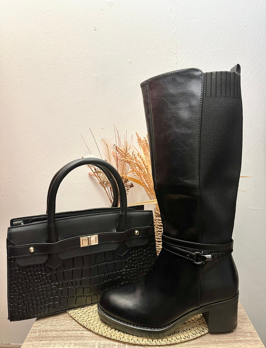 Bottes Valéry noir