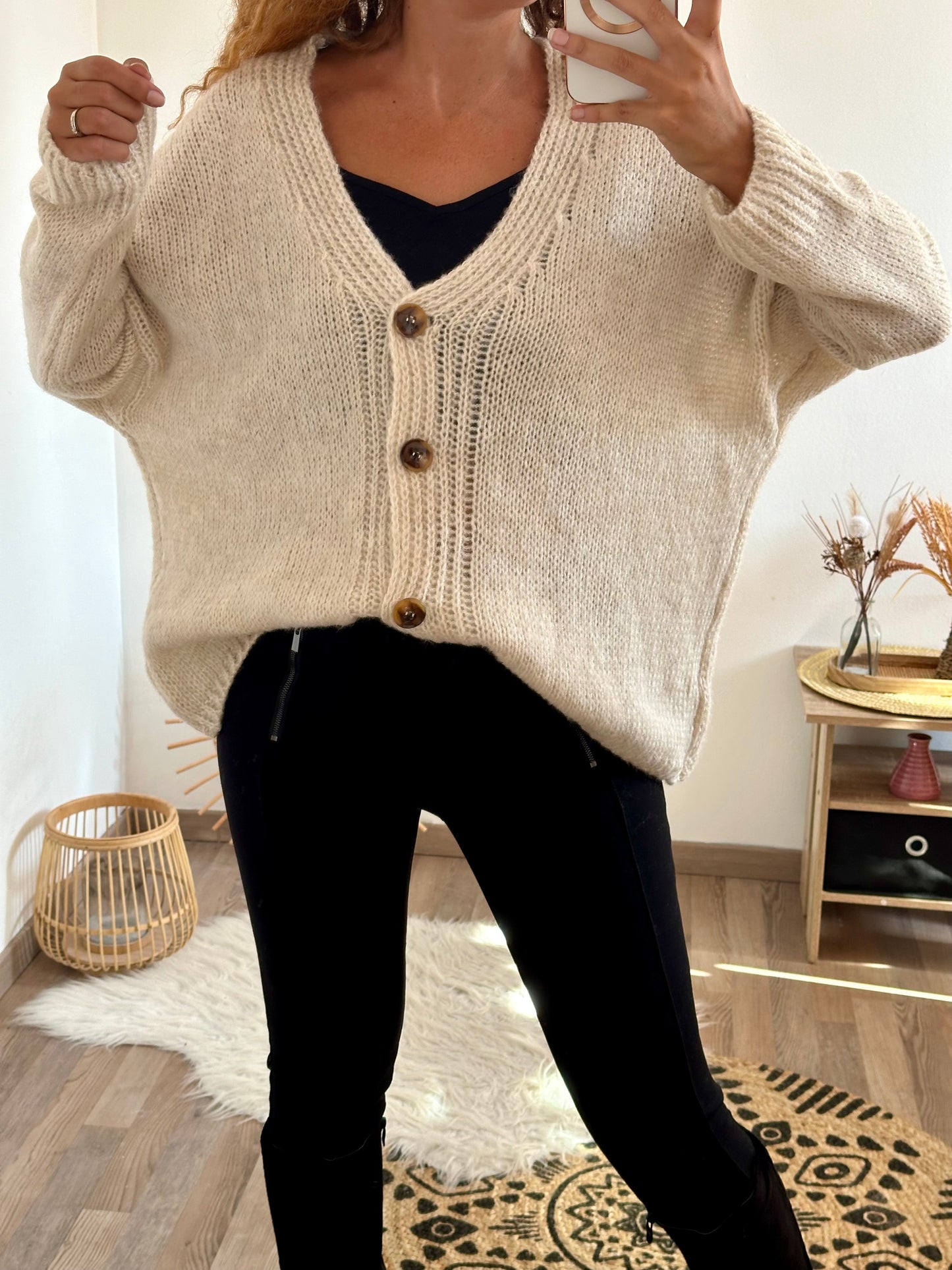 Gilet Sophie beige
